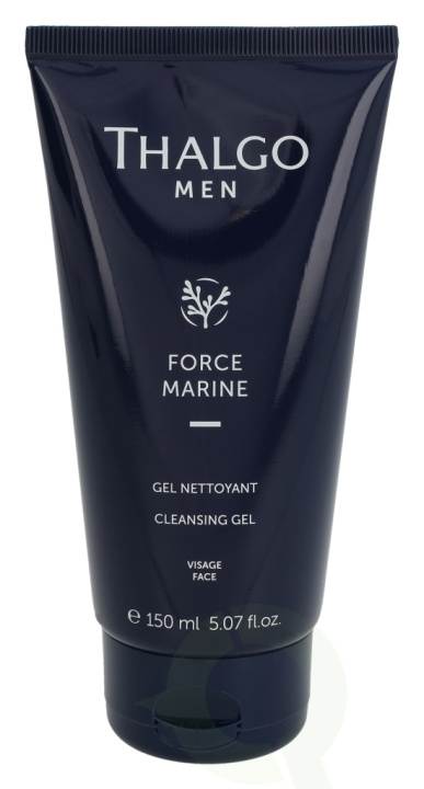 Thalgo Men Force Marine Cleansing Gel 150 ml i gruppen SKÖNHET & HÄLSA / Hudvård / Ansiktsvård / Rengöring hos TP E-commerce Nordic AB (C56479)