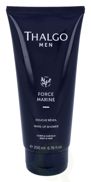 Thalgo ThalgoMen Force Marine Wake-Up Shower 200 ml i gruppen SKÖNHET & HÄLSA / Hudvård / Kroppsvård / Bad & Duschcreme hos TP E-commerce Nordic AB (C56503)