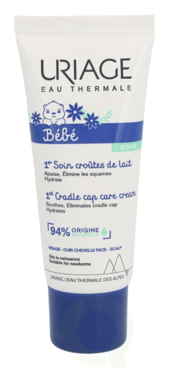 Uriage Soin Croutes De Lait Soothing Regul. Cream 40 ml i gruppen SKÖNHET & HÄLSA / Hudvård / Ansiktsvård / Dagkräm hos TP E-commerce Nordic AB (C56521)