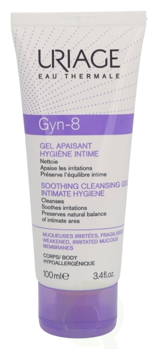 Uriage Gyn-8 Soothing Cleansing Gel 100 ml i gruppen SKÖNHET & HÄLSA / Hudvård / Kroppsvård / Bad & Duschcreme hos TP E-commerce Nordic AB (C56522)