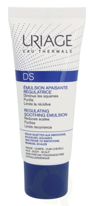 Uriage D.S. Emulsion 40 ml Reduces Scales/Face, Body & Scalp i gruppen SKÖNHET & HÄLSA / Hudvård / Kroppsvård / Body lotion hos TP E-commerce Nordic AB (C56529)