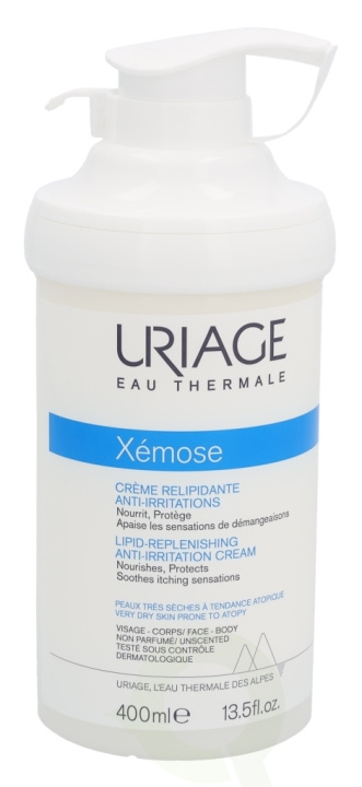 Uriage Xemose Lipid-Replen. Anti-Irritation Cream 400 ml i gruppen SKÖNHET & HÄLSA / Hudvård / Kroppsvård / Body lotion hos TP E-commerce Nordic AB (C56547)
