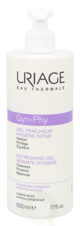 Uriage Gyn-Phy Intimate Hygiene Refreshing Gel 500 ml i gruppen SKÖNHET & HÄLSA / Hudvård / Kroppsvård / Bad & Duschcreme hos TP E-commerce Nordic AB (C56551)