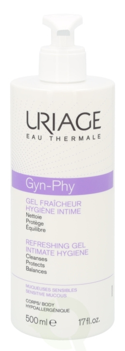 Uriage Gyn-Phy Intimate Hygiene Refreshing Gel 500 ml i gruppen SKÖNHET & HÄLSA / Hudvård / Kroppsvård / Bad & Duschcreme hos TP E-commerce Nordic AB (C56551)