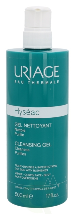 Uriage Hyseac Cleansing Gel 500 ml Combination To Oily Skin i gruppen SKÖNHET & HÄLSA / Hudvård / Ansiktsvård / Rengöring hos TP E-commerce Nordic AB (C56563)