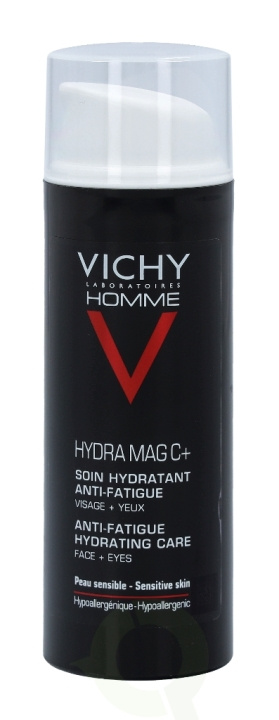 Vichy Homme Hydramag C Anti Fatigue Hydrating Care 50 ml Face-Eyes / Sensitive Skin i gruppen SKÖNHET & HÄLSA / Hudvård / Ansiktsvård / Dagkräm hos TP E-commerce Nordic AB (C56600)
