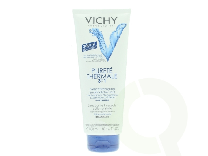 Vichy Purete Thermale 3In1 One Step Cleanser 300 ml Sensitive Skin And Eyes i gruppen SKÖNHET & HÄLSA / Hudvård / Ansiktsvård / Rengöring hos TP E-commerce Nordic AB (C56604)