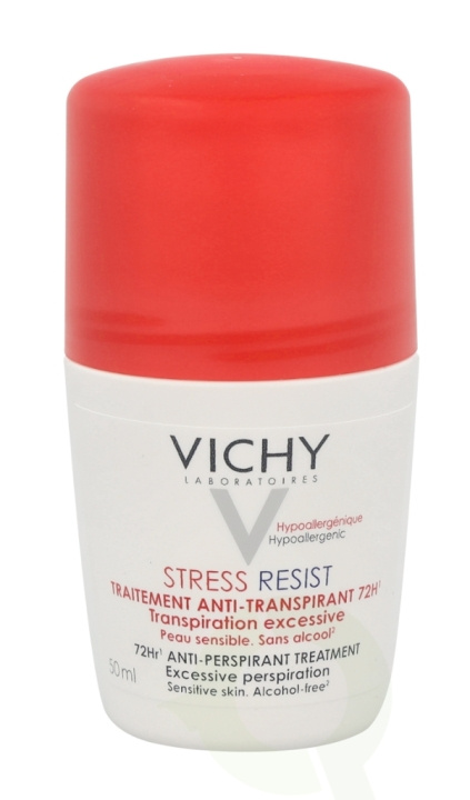 Vichy Detranspirant Intensif 72Hr Anti Perspirant Treatment 50 ml Sensitive Skin/Alcohol Free /Stress Resist i gruppen SKÖNHET & HÄLSA / Doft & Parfym / Deodorant / Deo för henne hos TP E-commerce Nordic AB (C56607)