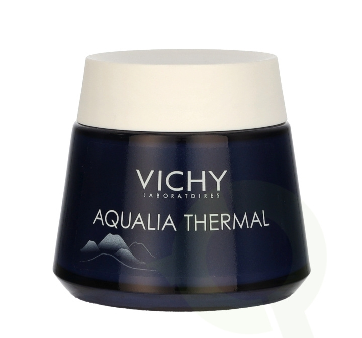 Vichy Aqualia Thermal Night Spa Gel-Creme 75 ml Met Hyaluronzuur & Ginkgo-Extract i gruppen SKÖNHET & HÄLSA / Hudvård / Ansiktsvård / Ansiktskräm hos TP E-commerce Nordic AB (C56612)