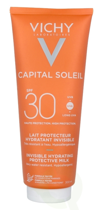 Vichy Capital Soleil Fresh Protective Milk SPF30 300 ml i gruppen SKÖNHET & HÄLSA / Hudvård / Solskydd & Tanning / Solskydd hos TP E-commerce Nordic AB (C56628)