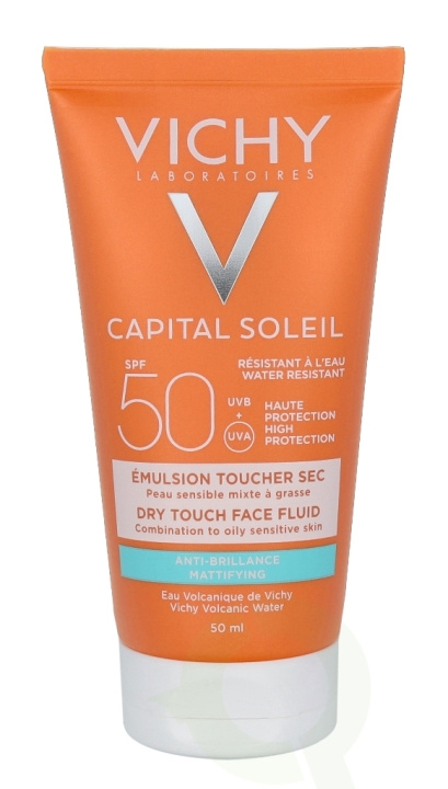 Vichy Ideal Soleil SPF50 Face Emulsion Dry Touch 50 ml i gruppen SKÖNHET & HÄLSA / Hudvård / Solskydd & Tanning / Solskydd hos TP E-commerce Nordic AB (C56634)