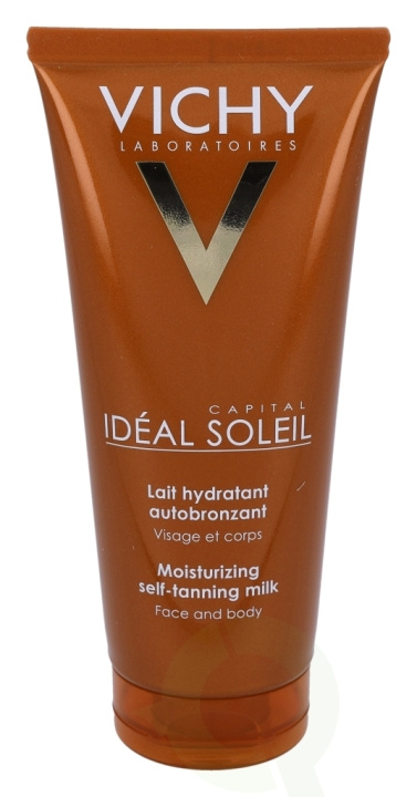Vichy Ideal Soleil Self Tanning Body 100 ml i gruppen SKÖNHET & HÄLSA / Hudvård / Ansiktsvård / Dagkräm hos TP E-commerce Nordic AB (C56640)