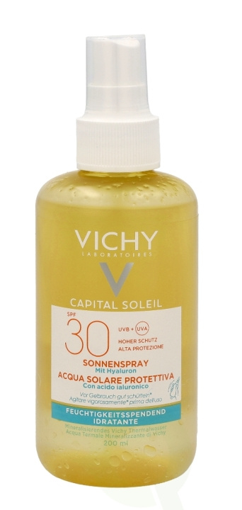 Vichy Ideal Soleil Solar Protective Water SPF30 200 ml i gruppen SKÖNHET & HÄLSA / Hudvård / Solskydd & Tanning / Solskydd hos TP E-commerce Nordic AB (C56648)