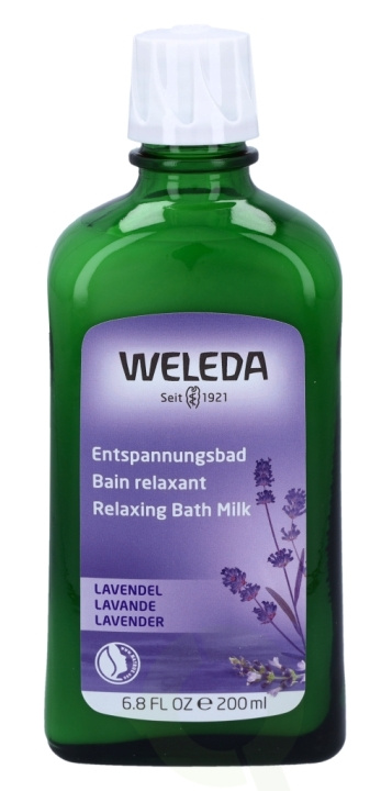 Weleda Lavender Relaxing Bath Milk 200 ml i gruppen SKÖNHET & HÄLSA / Hudvård / Kroppsvård / Bad & Duschcreme hos TP E-commerce Nordic AB (C56688)