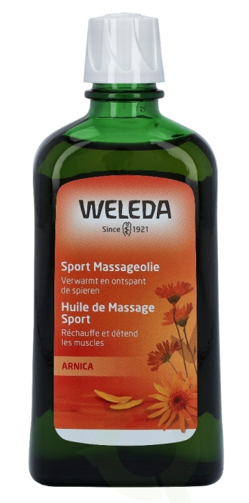 Weleda Arnica Massage Oil 200 ml All Skin Types i gruppen SKÖNHET & HÄLSA / Hudvård / Kroppsvård / Kroppsolja hos TP E-commerce Nordic AB (C56713)