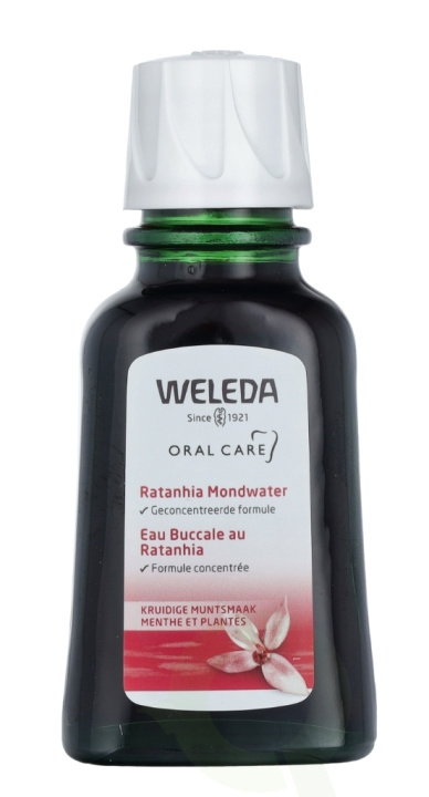 Weleda Ratanhia Mouthwash 50 ml i gruppen SKÖNHET & HÄLSA / Munvård / Whiteningprodukter hos TP E-commerce Nordic AB (C56765)