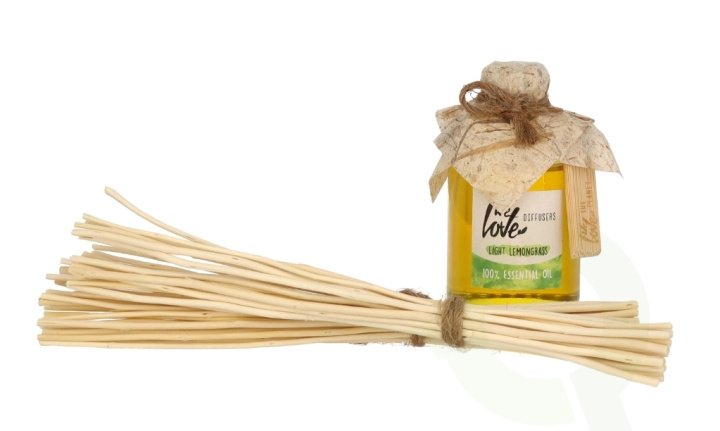 We Love The Planet 100% Essential Oil Diffuser 50 ml Light Lemongrass i gruppen SKÖNHET & HÄLSA / Doft & Parfym / Övrig doft / Doftspridare hos TP E-commerce Nordic AB (C56779)