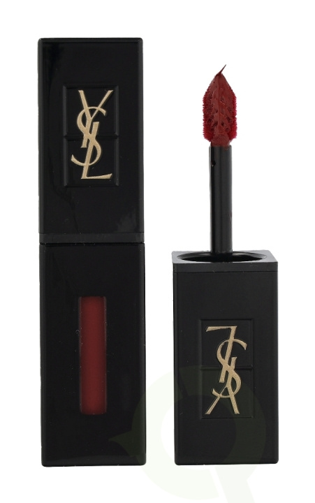 Yves Saint Laurent YSL Rouge Pur Couture Vernis A Levres Vinyl Creamy Lip Stain 5.5 ml #409 Burgundy Vibes i gruppen SKÖNHET & HÄLSA / Makeup / Läppar / Läppglans & Plumper hos TP E-commerce Nordic AB (C56802)