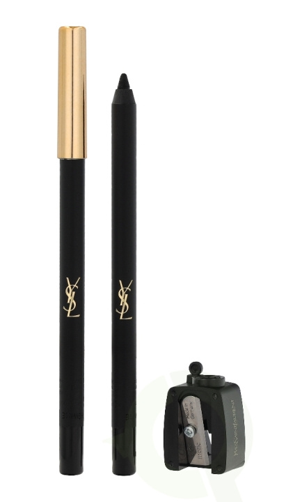 Yves Saint Laurent YSL Dessin Du Regard Waterproof Color Eye Pencil 1.2 gr #1 Black i gruppen SKÖNHET & HÄLSA / Makeup / Ögon & Ögonbryn / Ögonbrynspenna hos TP E-commerce Nordic AB (C56805)