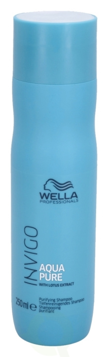 Wella Invigo - Balance Aqua Pure Purifying Shampoo 250 ml With Lotus Extract i gruppen SKÖNHET & HÄLSA / Hår & Styling / Hårvårdsprodukter / Schampo hos TP E-commerce Nordic AB (C56848)