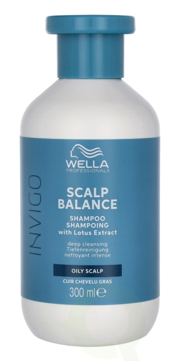 Wella Invigo - Balance Aqua Pure Purifying Shampoo 300 ml With Lotus Extract i gruppen SKÖNHET & HÄLSA / Hår & Styling / Hårvårdsprodukter / Schampo hos TP E-commerce Nordic AB (C56871)