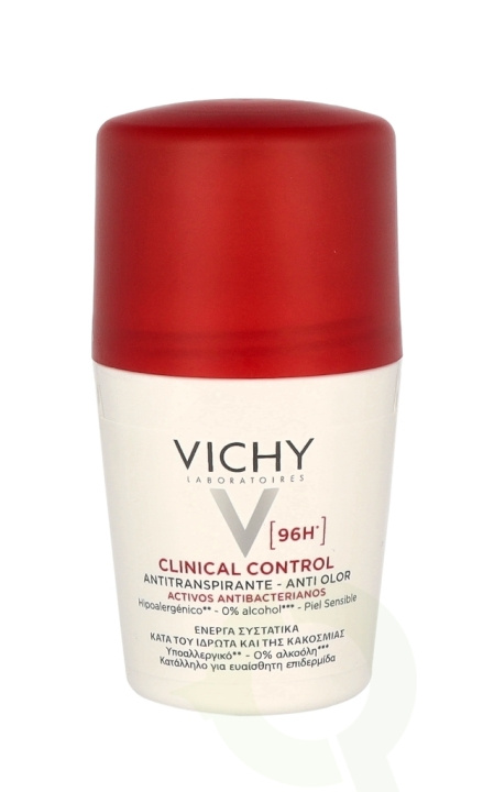 Vichy Clinical Control 96H Detranspirant Roller 50 ml i gruppen SKÖNHET & HÄLSA / Doft & Parfym / Deodorant / Deo för henne hos TP E-commerce Nordic AB (C56881)