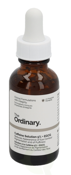 The Ordinary Caffeine Solution 5% + EGCG 30 ml Fragrance Free i gruppen SKÖNHET & HÄLSA / Hudvård / Ansiktsvård / Serum Hud hos TP E-commerce Nordic AB (C56912)