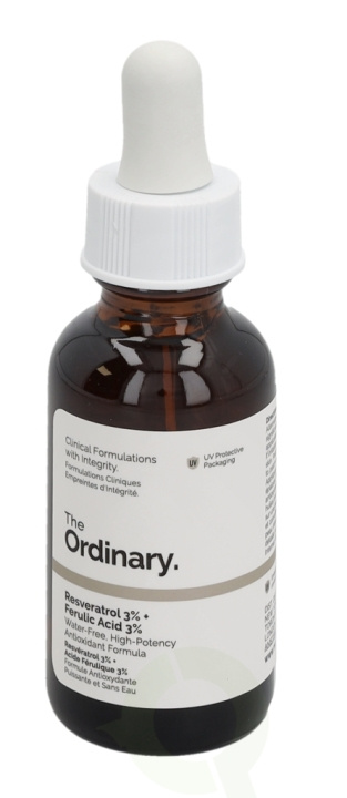 The Ordinary Resveratrol 3% + Ferulic Acid 3% 30 ml i gruppen SKÖNHET & HÄLSA / Hudvård / Ansiktsvård / Serum Hud hos TP E-commerce Nordic AB (C56924)