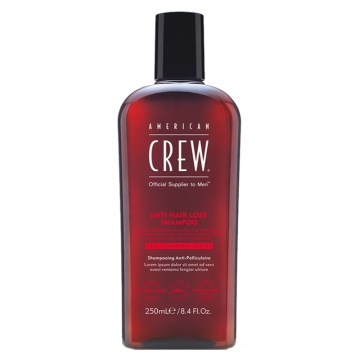 American Crew Anti-Hair Loss Shampoo 250ml i gruppen SKÖNHET & HÄLSA / Hår & Styling / Hårvårdsprodukter / Schampo hos TP E-commerce Nordic AB (C56937)