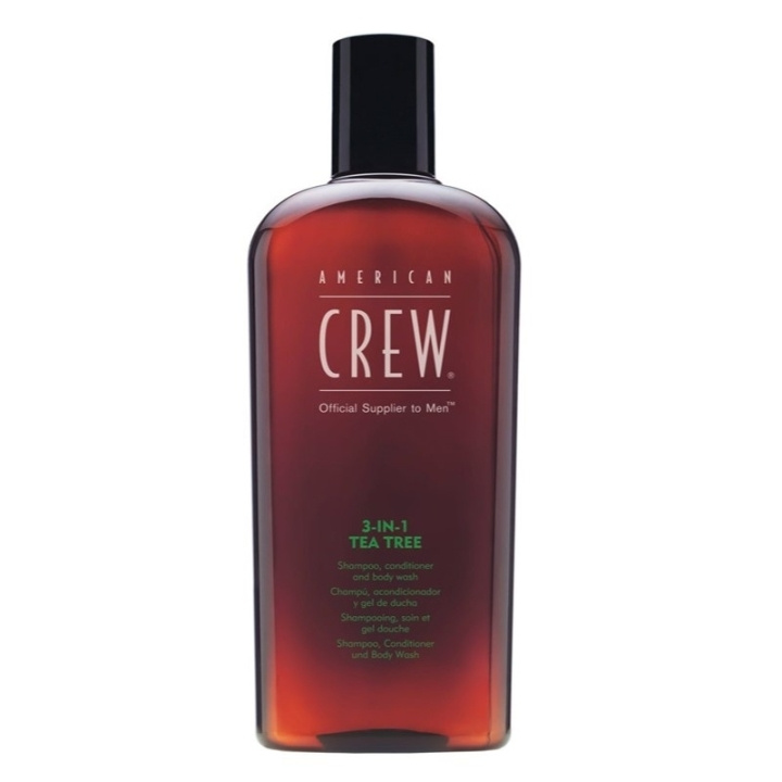 American Crew Classic 3-in-1 Tea Tree 250ml i gruppen SKÖNHET & HÄLSA / Hår & Styling / Hårvårdsprodukter / Schampo hos TP E-commerce Nordic AB (C56940)