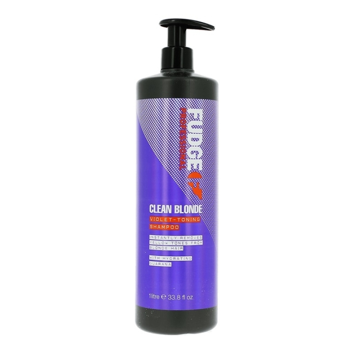 Fudge Clean Blonde Violet-Toning Shampoo 1000ml i gruppen SKÖNHET & HÄLSA / Hår & Styling / Hårvårdsprodukter / Schampo hos TP E-commerce Nordic AB (C56985)