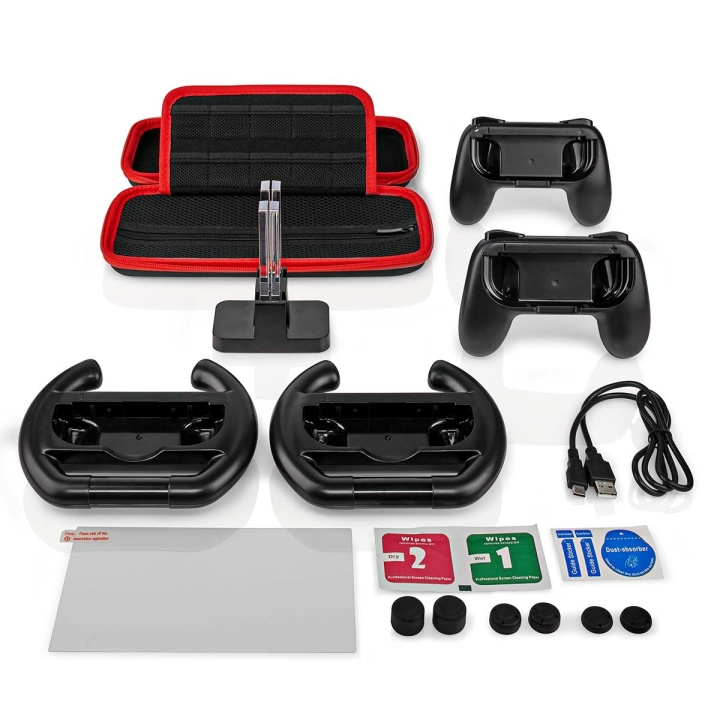 Nedis Gaming Starter Kit | Kompatibel med: Nintendo Switch (OLED) | 13-in-1 i gruppen HEMELEKTRONIK / Spelkonsoler & Tillbehör / Nintendo Switch / Tillbehör hos TP E-commerce Nordic AB (C56995)