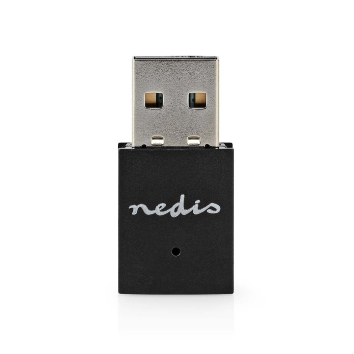 Nedis Nätverks dongle | Wi-Fi | N300 | 2.4 GHz | USB2.0 | Wi-Fi hastighet total: 300 Mbps | Windows 10 / Windows 11 / Windows 8 i gruppen DATORER & KRINGUTRUSTNING / Datortillbehör / Bluetooth-adaptrar hos TP E-commerce Nordic AB (C57003)