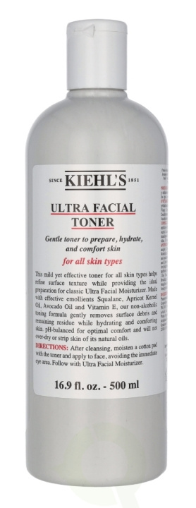 Kiehls Kiehl\'s Ultra Facial Toner 500 ml i gruppen SKÖNHET & HÄLSA / Hudvård / Ansiktsvård / Dagkräm hos TP E-commerce Nordic AB (C57049)