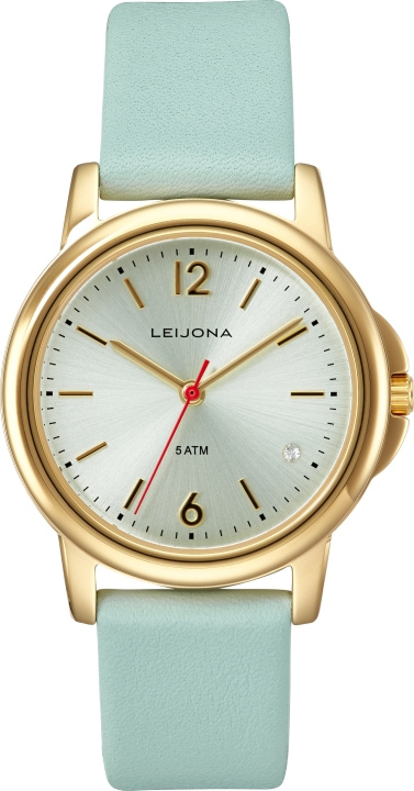 Leijona 5120-4665 - armbandsur, 32 mm, guld i gruppen SPORT, FRITID & HOBBY / Accessoarer / Klockor hos TP E-commerce Nordic AB (C57098)