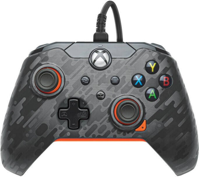 PDP Gaming Wired Controller - spelkontroll, Atomic Carbon, PC / Xbox i gruppen HEMELEKTRONIK / Spelkonsoler & Tillbehör / Xbox Series X/S hos TP E-commerce Nordic AB (C57196)