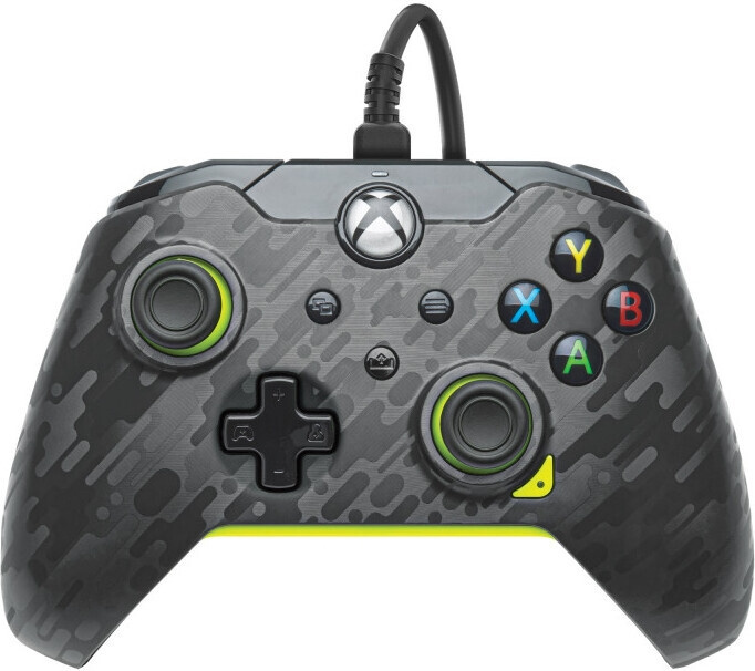 PDP Gaming Wired Controller - trådbunden spelkontroll, Electric Carbon, PC / Xbox i gruppen DATORER & KRINGUTRUSTNING / Gaming / Gamepad hos TP E-commerce Nordic AB (C57197)