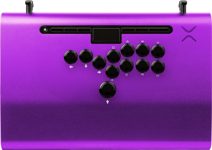 PDP Gaming Victrix Pro FS-12 Arcade Fight Stick - spelkontroll, lila, PS4 / PS5 / PC i gruppen HEMELEKTRONIK / Spelkonsoler & Tillbehör / Sony PlayStation 5 / Tillbehör hos TP E-commerce Nordic AB (C57253)