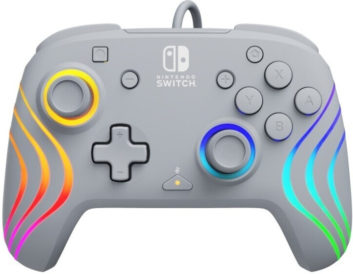 PDP Gaming Afterglow Wave Wired Controller - trådbunden spelkontroll, Switch i gruppen HEMELEKTRONIK / Spelkonsoler & Tillbehör / Nintendo Switch / Tillbehör hos TP E-commerce Nordic AB (C57281)