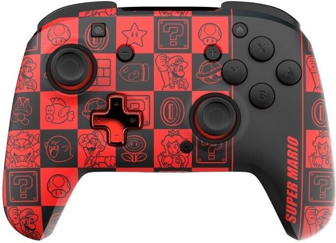 PDP Gaming Rematch Glow Wireless Controller - trådlös spelkontroll, Super Icon, Switch i gruppen HEMELEKTRONIK / Spelkonsoler & Tillbehör / Nintendo Switch / Tillbehör hos TP E-commerce Nordic AB (C57284)