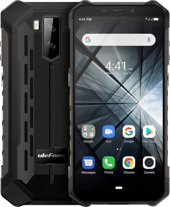 Ulefone Armor X5 32GB svart i gruppen SMARTPHONE & SURFPLATTOR / Mobiltelefoner & smartphones hos TP E-commerce Nordic AB (C57299)