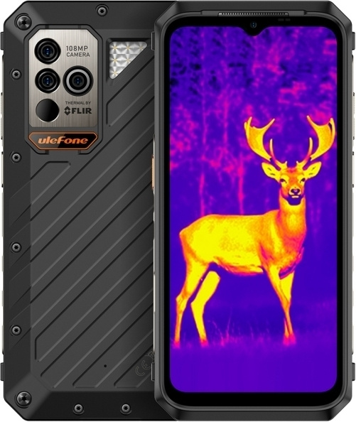 Ulefone Power Armor 18T Ultra 5G telefon, 512/12GB, svart i gruppen SMARTPHONE & SURFPLATTOR / Mobiltelefoner & smartphones hos TP E-commerce Nordic AB (C57341)