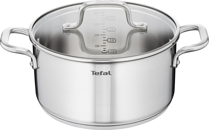 Tefal Virtuoso gryta, 24 cm / 5,3 L, rostfritt stål i gruppen HEM, HUSHÅLL & TRÄDGÅRD / Köksredskap / Grytor & Kastruller hos TP E-commerce Nordic AB (C57452)