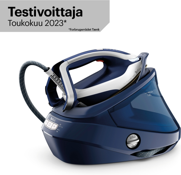 TEFAL Pro Express Vision GV9812E0 steam Blå/vit - Fyndvara i gruppen SPORT, FRITID & HOBBY / Hobby / Ångmaskiner / Ångmaskiner hos TP E-commerce Nordic AB (C57457D)