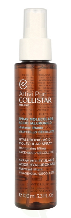 Collistar Pure Actives Hyaluronic Acid Molecular Spray 100 ml i gruppen SKÖNHET & HÄLSA / Hudvård / Ansiktsvård / Serum Hud hos TP E-commerce Nordic AB (C57549)