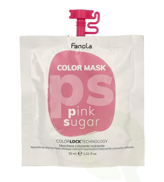 Fanola Color Mask 30 ml Pink Sugar i gruppen SKÖNHET & HÄLSA / Hudvård / Ansiktsvård / Masker hos TP E-commerce Nordic AB (C57560)