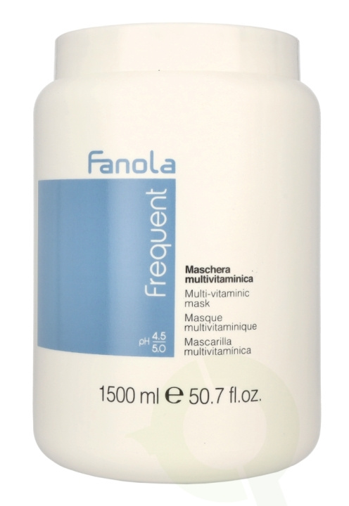 Fanola Frequent Multi-Vitaminic Mask 1500 ml i gruppen SKÖNHET & HÄLSA / Hår & Styling / Hårvårdsprodukter / Hårinpackning hos TP E-commerce Nordic AB (C57566)