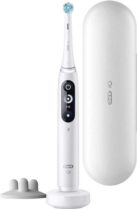 Oral B iO Series 7 - elektrisk tandborste, vit i gruppen SKÖNHET & HÄLSA / Munvård / Eltandborstar hos TP E-commerce Nordic AB (C57680)