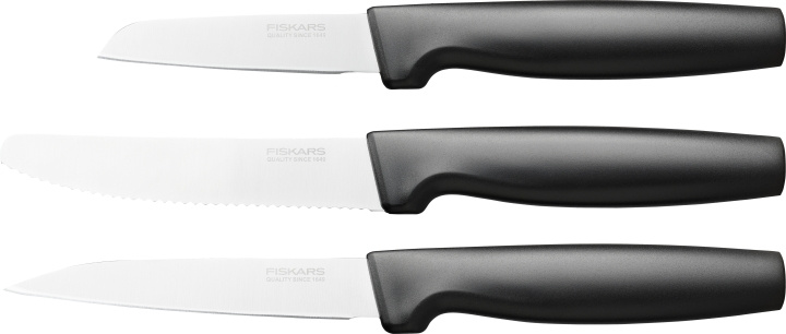 Fiskars Functional Form - knivset, 3 knivar i gruppen HEM, HUSHÅLL & TRÄDGÅRD / Köksredskap / Köksknivar & Knivslipar hos TP E-commerce Nordic AB (C57686)