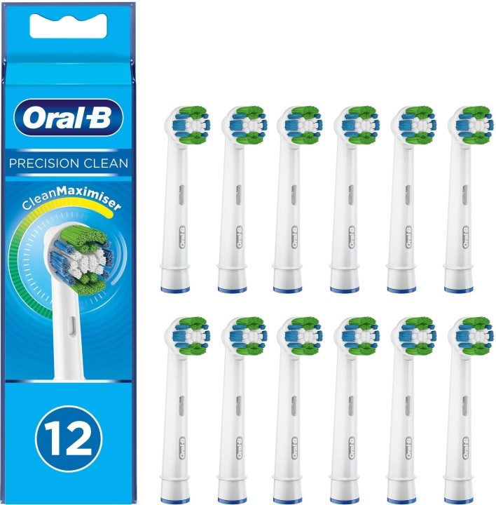 Oral B Precision Clean - borsthuvuden, 12 st i gruppen SKÖNHET & HÄLSA / Munvård / Borsthuvuden & Tillbehör hos TP E-commerce Nordic AB (C57690)